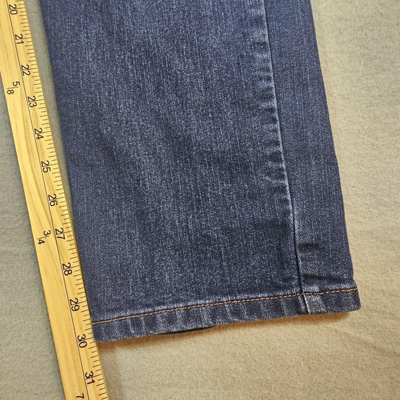 Carhartt Jeans Mens 36x32 Blue Straight Fit Workwear Denim Classic - Picture 11 of 11